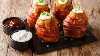 BBQ Volcano Potatoes BBQ Volcano Potatoes