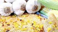 GARLIC FOCACCIA WITH SWEET CORN GARLIC FOCACCIA WITH SWEET CORN