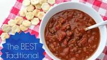 The Best Traditional Chili The Best Traditional Chili