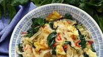 Egg fried rice noodles (鸡蛋炒米粉) Egg fried rice noodles (鸡蛋炒米粉)