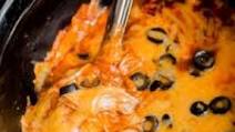Slow Cooker Chicken Enchilada Casserole Slow Cooker Chicken Enchilada Casserole