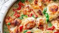 Creamy Tuscan Chicken {Paleo, Whole30, Keto} Creamy Tuscan Chicken {Paleo, Whole30, Keto}