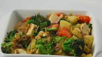 Broccoli, Aloo And Tofu Ki Sabzi Broccoli, Aloo And Tofu Ki Sabzi
