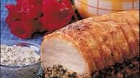 Pork Loin with Spinach Stuffing Pork Loin with Spinach Stuffing