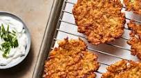 Cauliflower Latkes Cauliflower Latkes