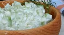 Tarator salata - Tzatziki salata Tarator salata - Tzatziki salata