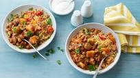 Slow cooker lamb and sweet potato tagine Slow cooker lamb and sweet potato tagine