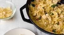 Garlic Parmesan Chicken with Bow Tie Pasta Garlic Parmesan Chicken with Bow Tie Pasta