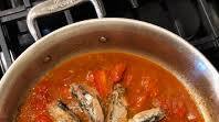 Pop's Tomato-Braised Sardines