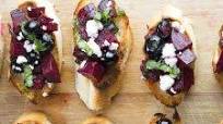 Beet & Blueberry Bruschetta Beet & Blueberry Bruschetta