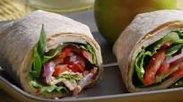 Tomato Turkey Hummus Wrap Tomato Turkey Hummus Wrap