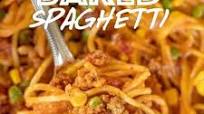 Southwestern Baked Spaghetti Recipe Southwestern Baked Spaghetti Recipe