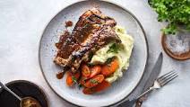 Irish Whiskey-Honey Pork Chops with Champ Mash and Carrots Recipe Irish Whiskey-Honey Pork Chops with Champ Mash and Carrots Recipe