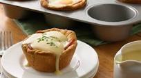 Eggs Benedict Biscuit Cups Eggs Benedict Biscuit Cups