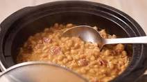 Slow-Cooker Pork and Beans Recipe Slow-Cooker Pork and Beans Recipe