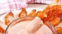 Baked Blooming Onion with Spicy Dipping Sauce Baked Blooming Onion with Spicy Dipping Sauce
