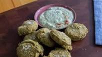 Baked Falafel with Greek Yogurt Cucumber Raita Baked Falafel with Greek Yogurt Cucumber Raita