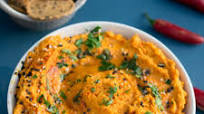 Harvest Ginger and Roasted Carrot Hummus Harvest Ginger and Roasted Carrot Hummus
