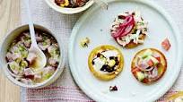 Tostadas and tuna ceviche recipe Tostadas and tuna ceviche recipe