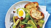 bacon and egg caesar salad bacon and egg caesar salad