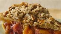 Peach Rhubarb Pie Peach Rhubarb Pie