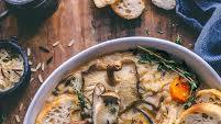 Vegan Mushroom and Wild Rice Soup Vegan Mushroom and Wild Rice Soup