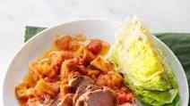 Pork Tenderloin with Sweet Potato Ragout Pork Tenderloin with Sweet Potato Ragout