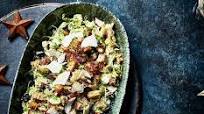 Shredded sprout ‘sort-of-Caesar’ salad Shredded sprout ‘sort-of-Caesar’ salad