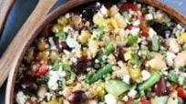 Mediterranean Three Bean Quinoa Salad Mediterranean Three Bean Quinoa Salad