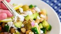 Greek Chickpea Salad Greek Chickpea Salad
