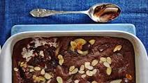Squidgy chocolate pear pudding Squidgy chocolate pear pudding