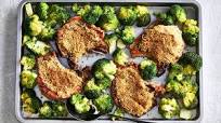 Sheet Pan Pork Chops and Broccoli Sheet Pan Pork Chops and Broccoli