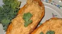 Savory Twice Baked Sweet Potatoes Savory Twice Baked Sweet Potatoes