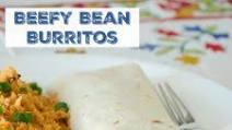 Beefy Bean Burritos Beefy Bean Burritos