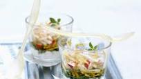 Sprouts and Vegetable Salad with Tzatziki Sprouts and Vegetable Salad with Tzatziki