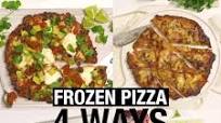 Frozen pizza 4 ways Frozen pizza 4 ways