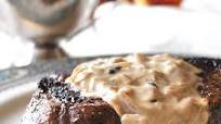 Filet Mignon with Cognac Peppercorn Sauce Filet Mignon with Cognac Peppercorn Sauce