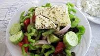 Greek Salad Santorini-Style - Traditional Greek Island Recipes Greek Salad Santorini-Style - Traditional Greek Island Recipes