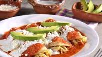 Enchiladas rojas de pollo Enchiladas rojas de pollo
