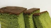 Green Tea Castella Cake Green Tea Castella Cake