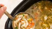 Slow-Cooker Chicken and Rice Soup Slow-Cooker Chicken and Rice Soup