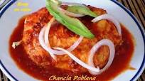 CHANCLAS POBLANAS comida mexicana CHANCLAS POBLANAS comida mexicana