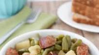 Crockpot Sausage, Potatoes, & Green Beans Crockpot Sausage, Potatoes, & Green Beans