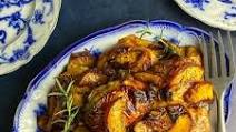 Low FODMAP Balsamic Chicken with Peaches Low FODMAP Balsamic Chicken with Peaches