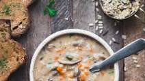 Vegan Mushroom Wild Rice Soup Vegan Mushroom Wild Rice Soup