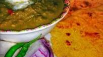 Sarso ka Saag with Makke ki Roti Sarso ka Saag with Makke ki Roti