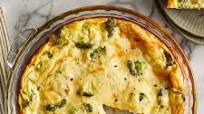 Crustless Broccoli-Cheddar Quiche Crustless Broccoli-Cheddar Quiche