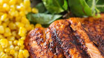 Grilled Coho Salmon Grilled Coho Salmon