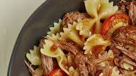 Pulled Brisket & Bowtie Pasta Pulled Brisket & Bowtie Pasta