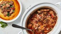 Slow Cooker Chicken Cacciatore With Mushrooms and Bacon Slow Cooker Chicken Cacciatore With Mushrooms and Bacon